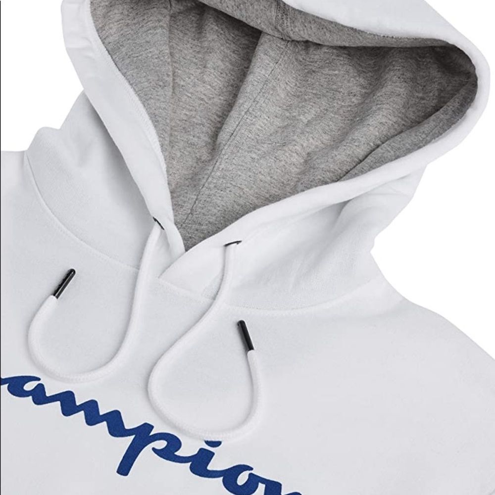 Champion white hoodie. Men’s size small. Brand new without tags. Never worn